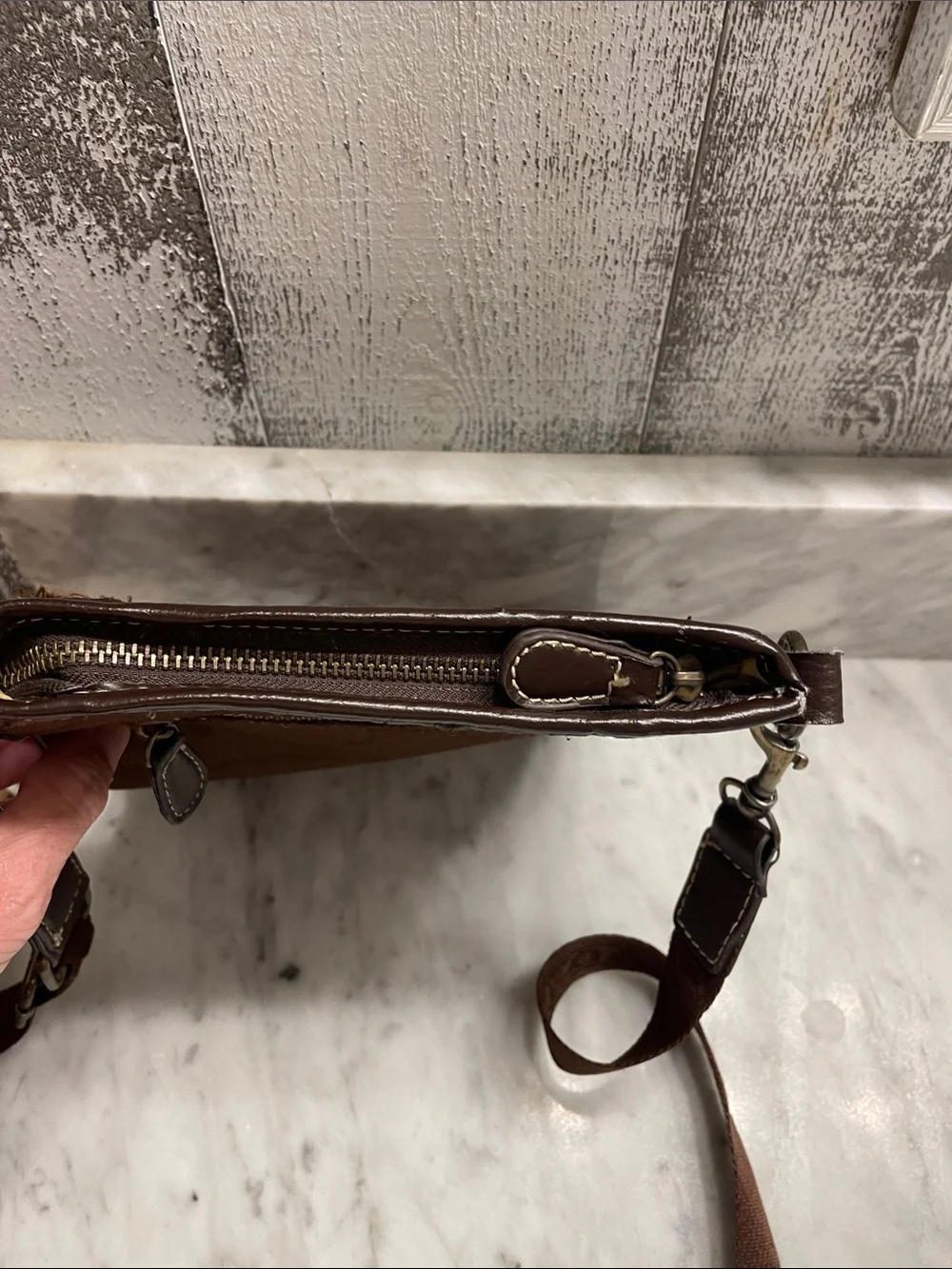 Coach compact messenger